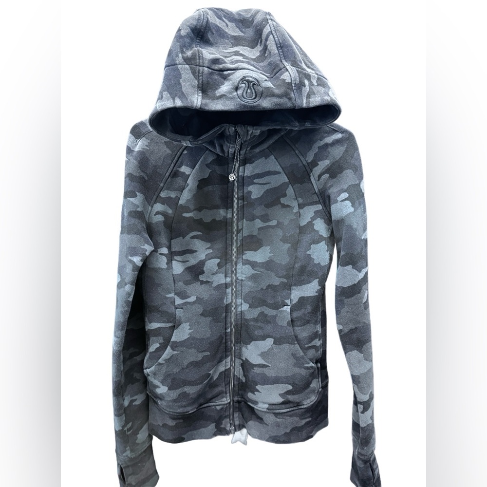 Lululemon Athletica Camouflage Scuba Jacket